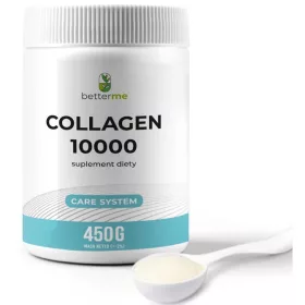   Collagen 10000 Care System con Collagene Idrolizzato di Pesce, Acido Ialuronico e Vitamina C - 450g