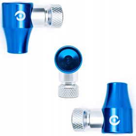    Pompa a cartuccia CO2 MOMUM QUICK GONFIATORE CO2 POMPA BICICLETTA BLU tonalità di blu