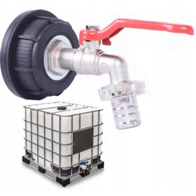    RUBINETTO, TAPPO, VALVOLA PER SERBATOIO MAUZER, RIDUZIONE 3/4