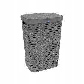    Portabiancheria da appoggio Rotho da 55 lt, sui toni del marrone e del beige