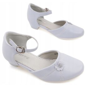    STYLOWY_SHOES CIABATTE economiche SCARPE DA COMUNIONE Scarpe per bambini con tacco in pelle ecologica taglia 35