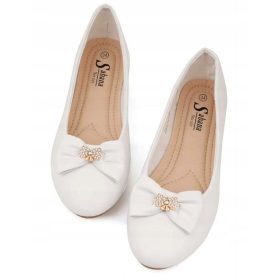    Scarpe da Comunione STYLOWY_SHOE Ballerine SCARPE DA COMUNIONE BIANCHE taglia 33 per Bambina