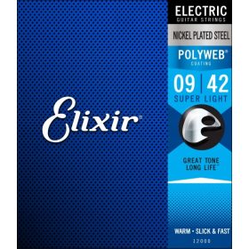  Corde Elixir PolyWeb nichelate (9-42)
