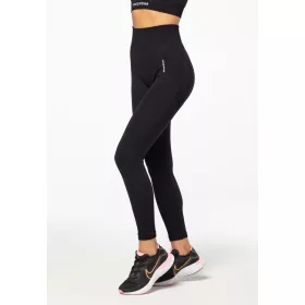  LEGGINGS CARPATREE FITNESS SENZA CUCITURE NERI - M