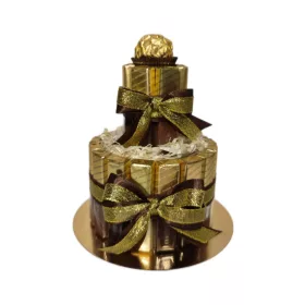    Torta Nibytorcik fatta di Merci, dolci Ferrero, Festa della Donna, Festa dell'Uomo, regalo