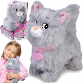    Gattino che cammina al guinzaglio Artyk Natalia grigio 121371