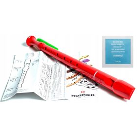  Hohner 9508 Registratore in plastica renesans rosso