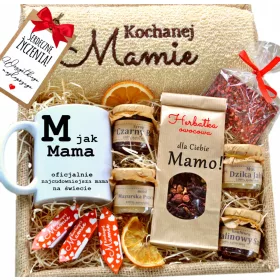    Un grande CESTINO regalo per il compleanno della mamma, l'onomastico, tesoro