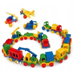  Wader Kid Cars set da 36 elementi