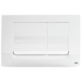  Pulsante scarico WC bianco OLI