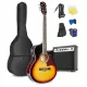  MAX 173.174 chitarra elettroacustica con accessori