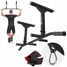    Barra per trazioni a soffitto multifunzionale per trazioni + 210 kg