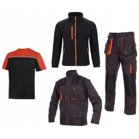   Abbigliamento da lavoro, SET SALUTE E SICUREZZA: PANTALONI + FELPA IN PILE