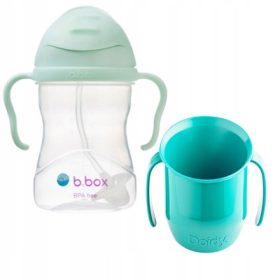    Doidy Cup per imparare a bere 200 ml viola + B.Box Sippy Cup viola 240 ml
