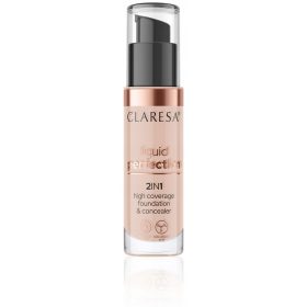    CLARESA LIQUID PERFECTION FONDOTINTA CORRETTORE 2in1 104 30 ml
