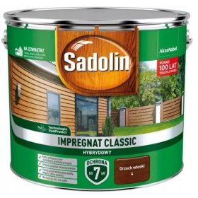 Impregnante per legno Sadolin Noce 4 9 l