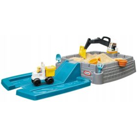 Piaskownica scavatori di sporcizia