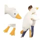  CUSCINO MASCOT, PELUCHE, OCA, ANATRA, GRANDE 130 CM