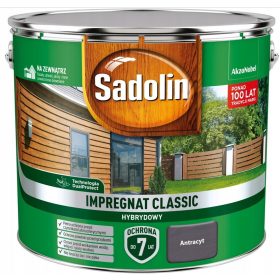 Sadolin Impregnante per legno antracite 9 l