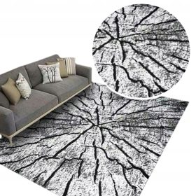  Tappeto tappeto tronco d'albero natura 120x170 loft 3D