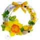  CORONA, CREAZIONE DI NATALE, FIORE PENDENTE DI PASQUA