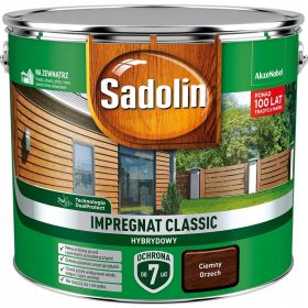 Sadolin Impregnante per Legno Noce Scuro 9 l