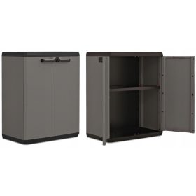    Scaffale da magazzino in plastica Keter 83 x 68 x 39 cm max 15 kg per ripiano