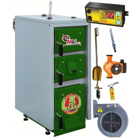  CALDAIA A CARBONE A LEGNA CAPRA 5 CLASSE 18 KW