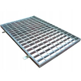  ZERBINO IN METALLO ZINCATO GRIGLIA 40x60 CM FV