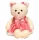  Peluche, morbido orsetto di peluche con vestito, 34 cm, colori