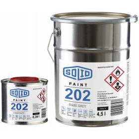 SHIP vernice epossidica per metallo, grigia, 4,9 l