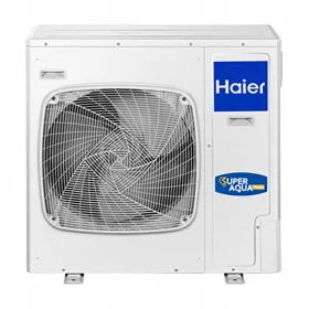    POMPA DI CALORE MONOBLOCCO HAIER 5 kW CH + HUW RISCALDAMENTO RAPIDO E SILENZIOSO R32