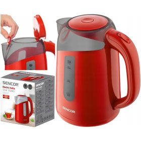  Bollitore elettrico Sencor SWK 1704RD 2200 W 1,7 l rosso