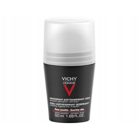   Vichy Homme Deodorante 48h per Uomini con Pelle Sensibile, 50 ml