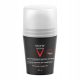 Antitraspirante Vichy Homme 72h Roll-on per Uomo, 50 ml - Massima Freschezza