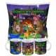  SET CUSCINO TAZZA MINECRAFT REGALO PER GIOCATORE