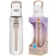  Bottiglia con filtro Dafi Solid 0,7 l beige/marrone