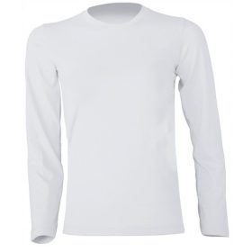  TSHIRT canottiera bianca 12-14 maniche lunghe 152