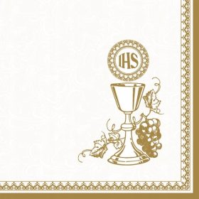  Tovaglioli per la tavola della Comunione, 20 pezzi
