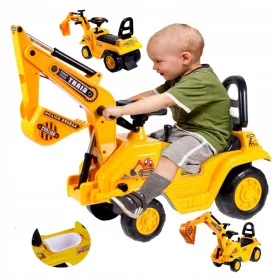    GRANDE ESCAVATORE JEDZIK | CUCCHIAIO MOBILE 25 KG + VASINO | Regalo per un bambino |