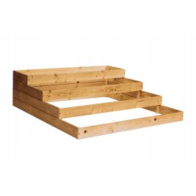  Mini serra 122 cm x 118 cm in legno