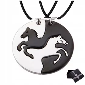  COLLANA 2 AMICI YING YANG BFF CAVALLI C1470
