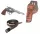  GONHER 201/0 Revolver da cowboy in metallo con fondina