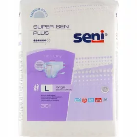  Pannolini Seni Super Seni Plus L 30 pz.