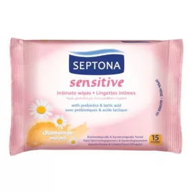    Salviette igieniche profumate Septona Salviette Igiene Intima 15 pz. 15 pezzi.