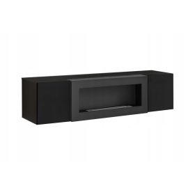  Cassettiera ASM AIR 160 x 40 x 40 cm, nero lucido