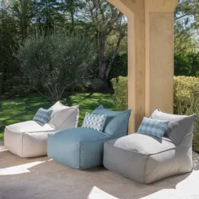    PUFA IMPERMEABILE POLTRONA TERRAZZO GIARDINO BALCONE PISCINA