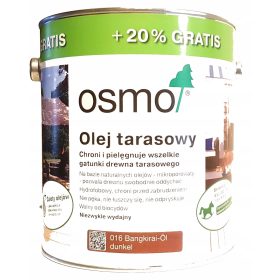 Osmo 016 Olio per terrazza 3l Bangkirai Scuro