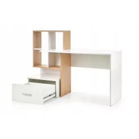    Scrivania rettangolare Halmar Grosso 149 x 50 x 105 cm bianca