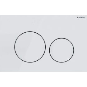 Pulsante scarico WC Geberit DELTA 20 bianco